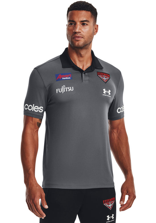 Under Armour Men’s Essendon FC Graphite Team Polo