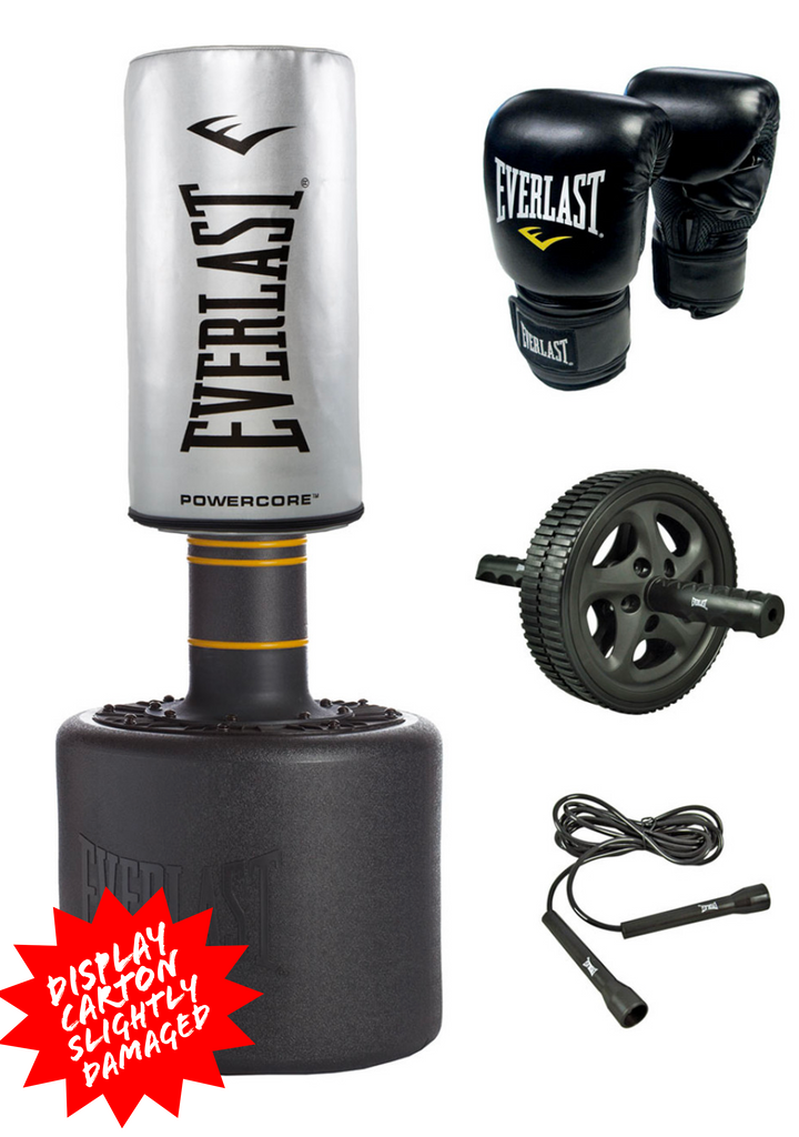 Display Everlast Punch Bag & Fitness Accessories