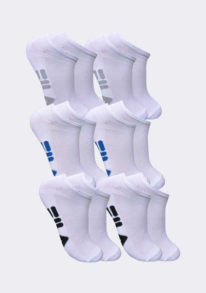 Fila 6 Pack No Show Socks
