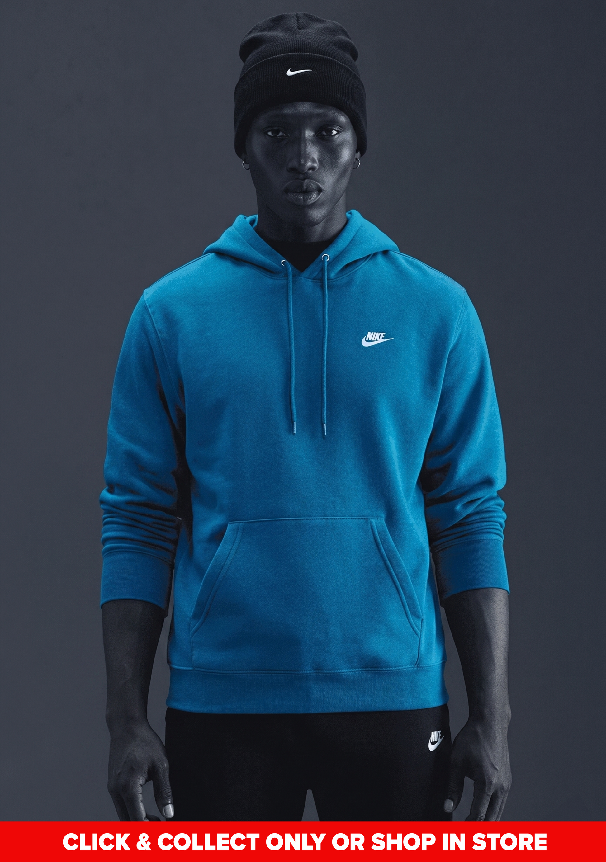 Nike Men's Club Pullover Fleece Hoodie