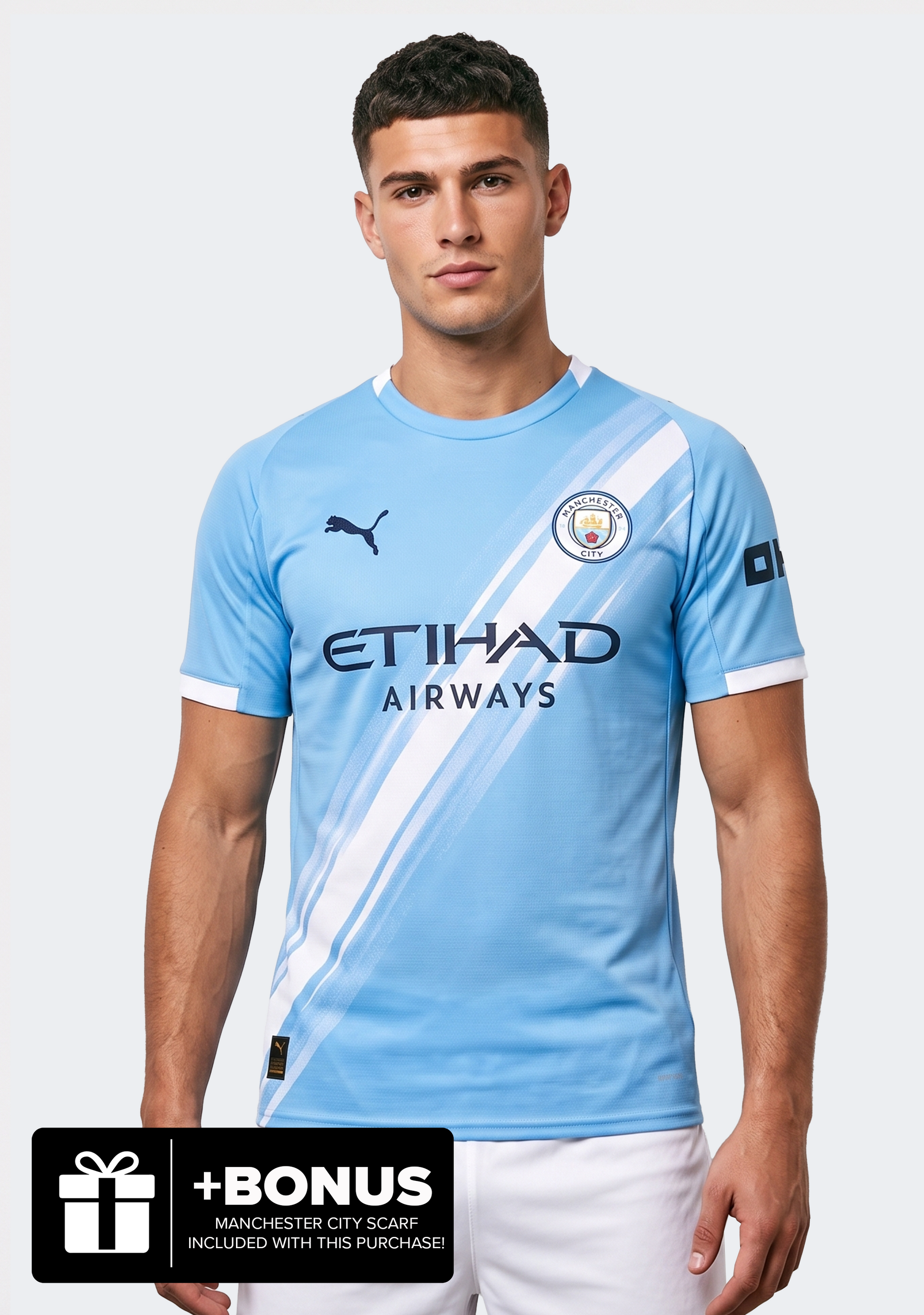 Puma Men's Manchester City 25/26 Home Replica Jersey