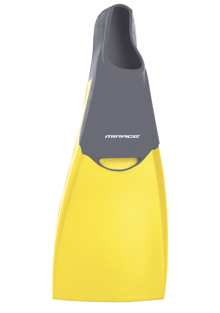 Mirage Deluxe Rubber Fins Grey