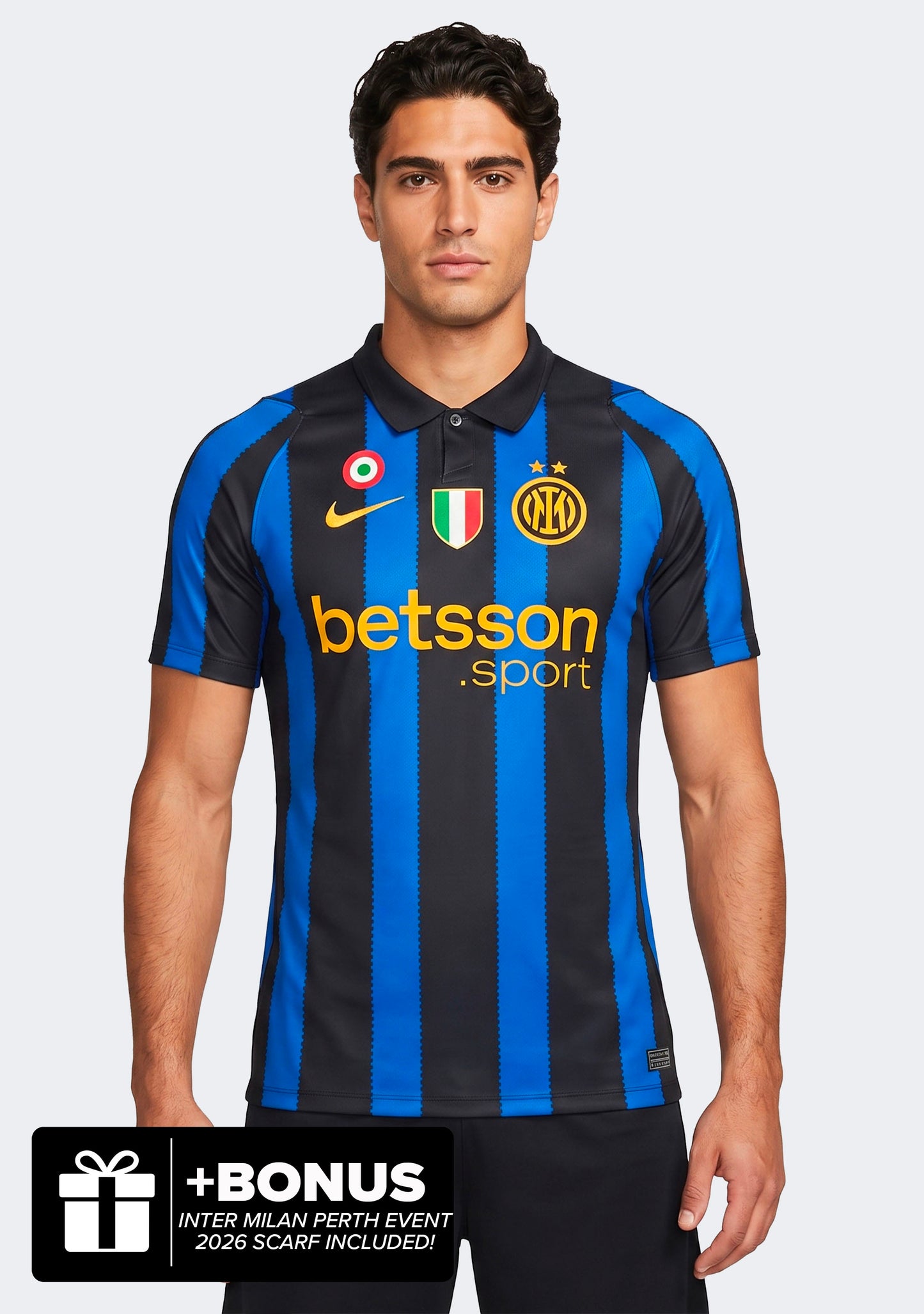 Nike Men's Inter Milan Lautaro Martinez 10 Official 26/27 Home Jersey