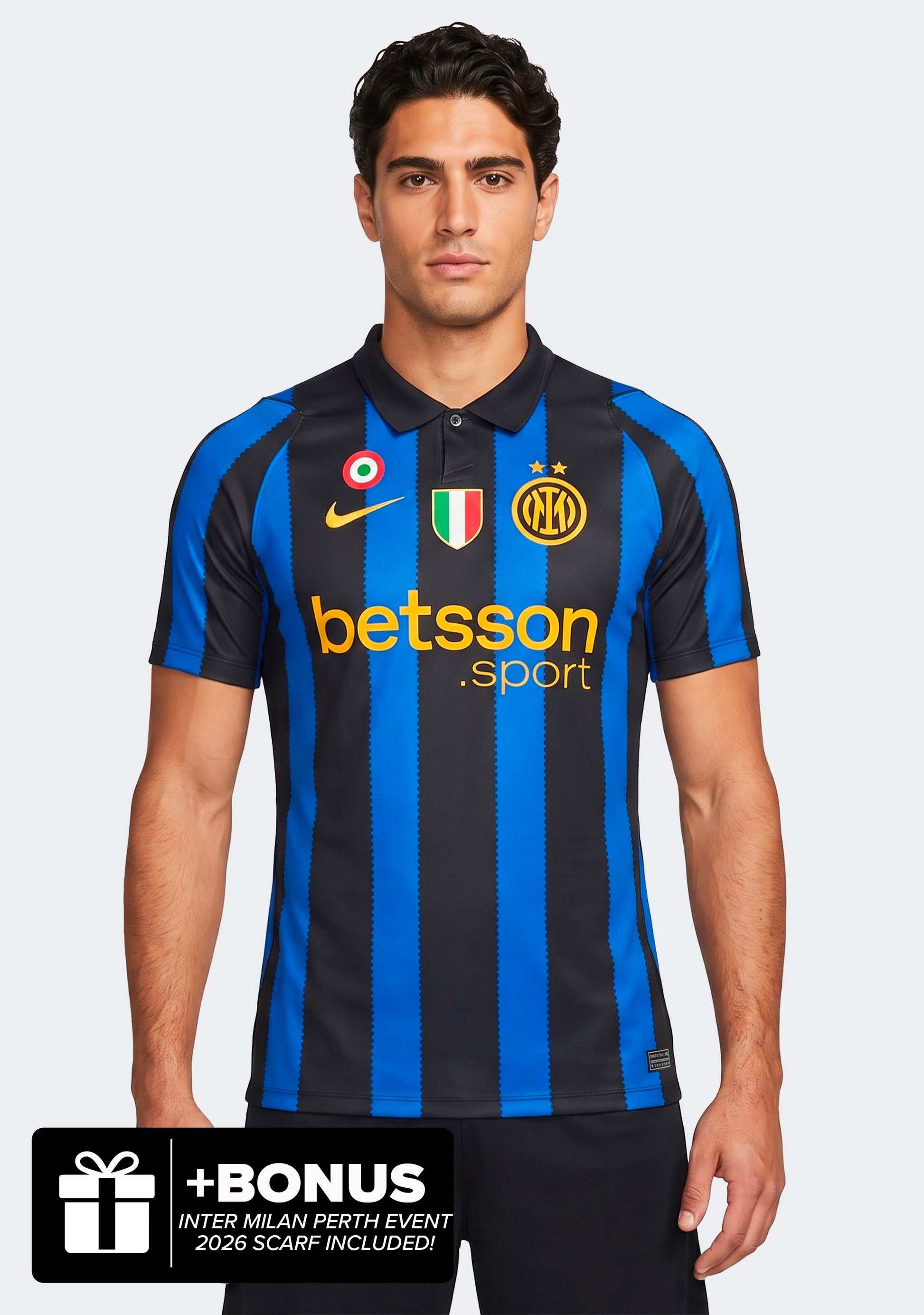 Nike Men's Inter Milan Lautaro Martinez 10 Official 26/27 Home Jersey