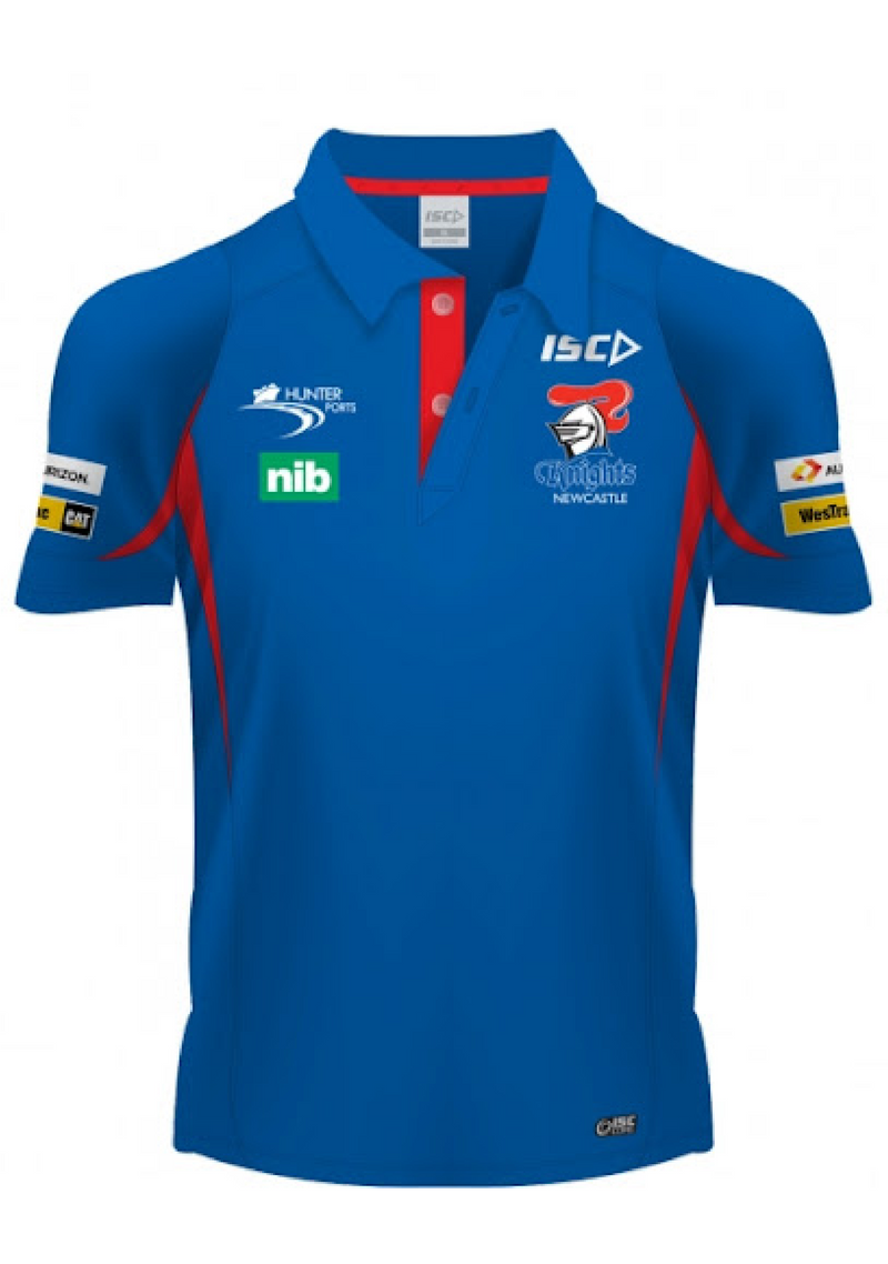 ISC Newcastle Knights Polo Mens <br> 7NK4POL2A