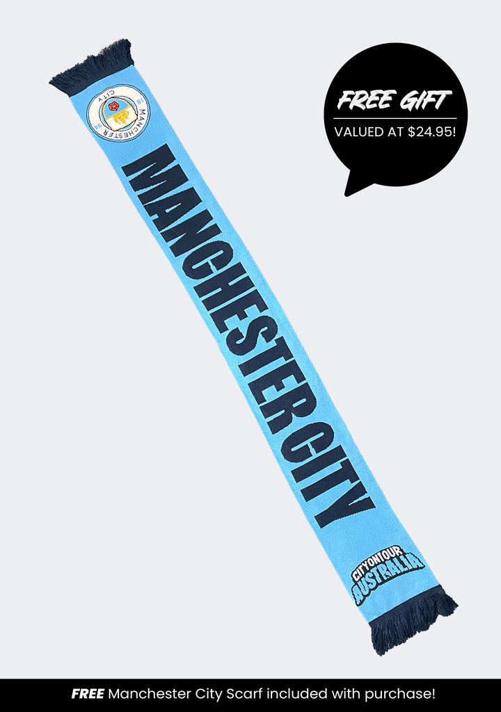 Puma Men’s Manchester City 24/25 Home Jersey with FREE Manchester City Scarf