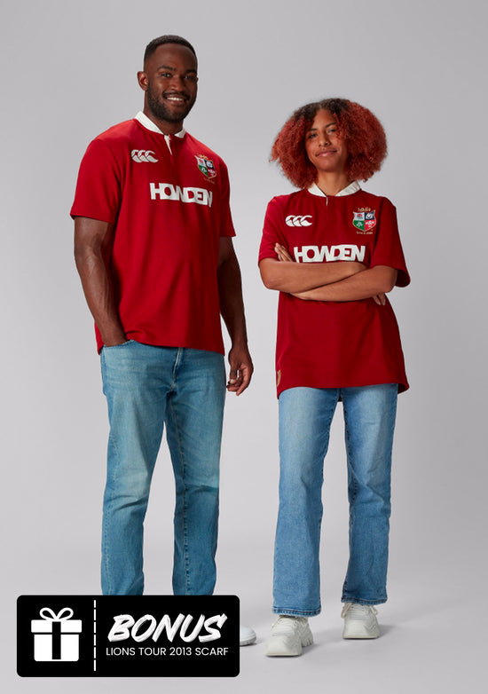 Canterbury Adults British & Irish Lions Short Sleeve Classic Jersey