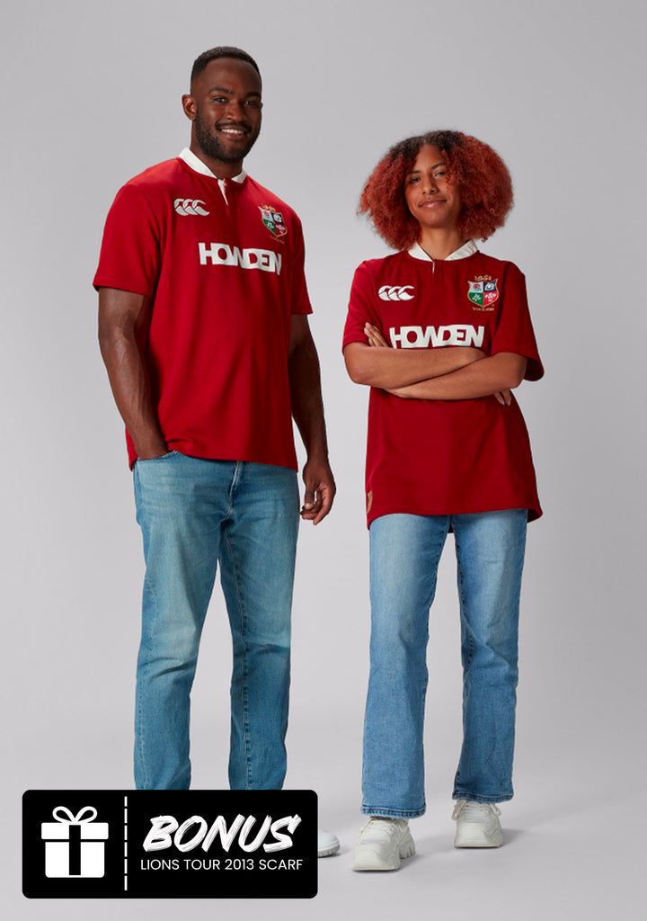 Canterbury Adults British & Irish Lions Short Sleeve Classic Jersey