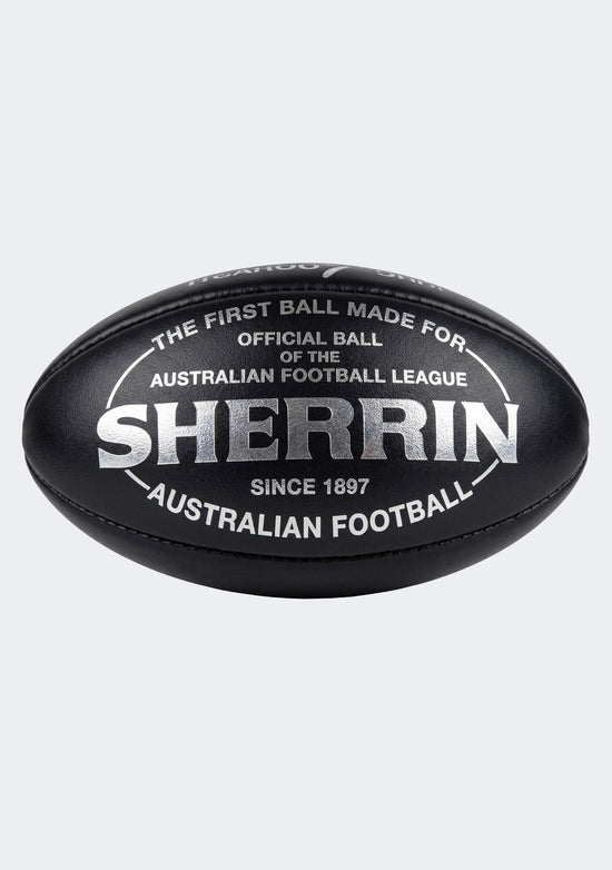 Sherrin KB Black/Silver AFL Football