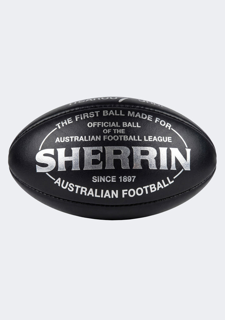 Sherrin KB Black/Silver AFL Football