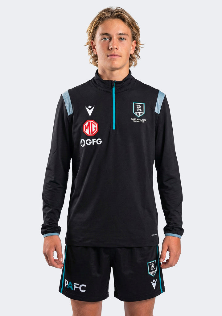 Macron Kids' Port Adelaide M20 Performance Softshell Jacket