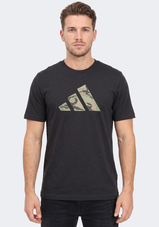 Adidas Men's Camo Logo Graphic Tee