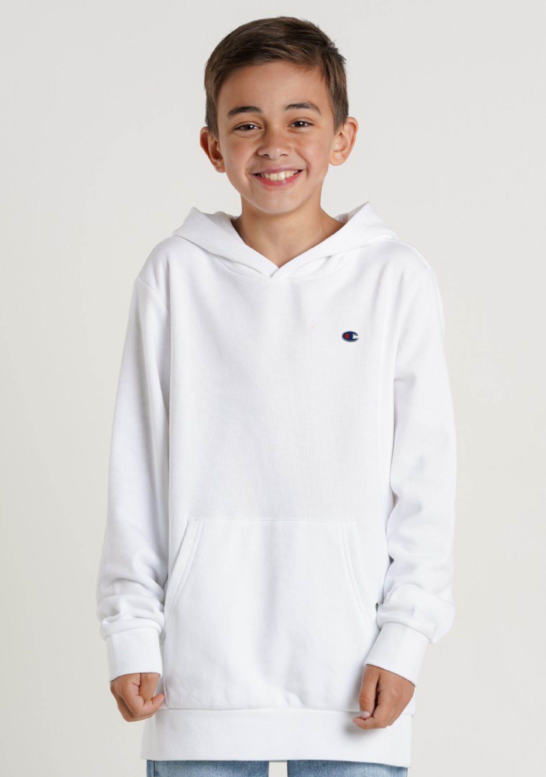 Champion Kids French Terry C Logo Hoodie