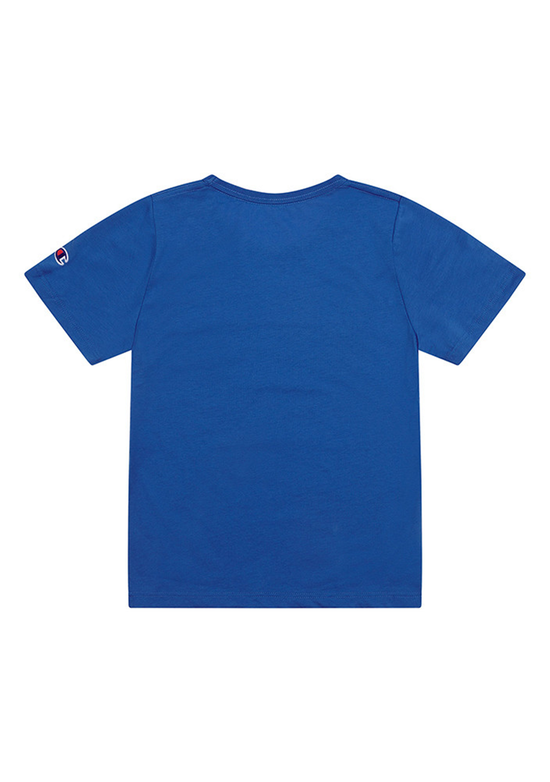 Champion Junior Ombre Script Tee Blue