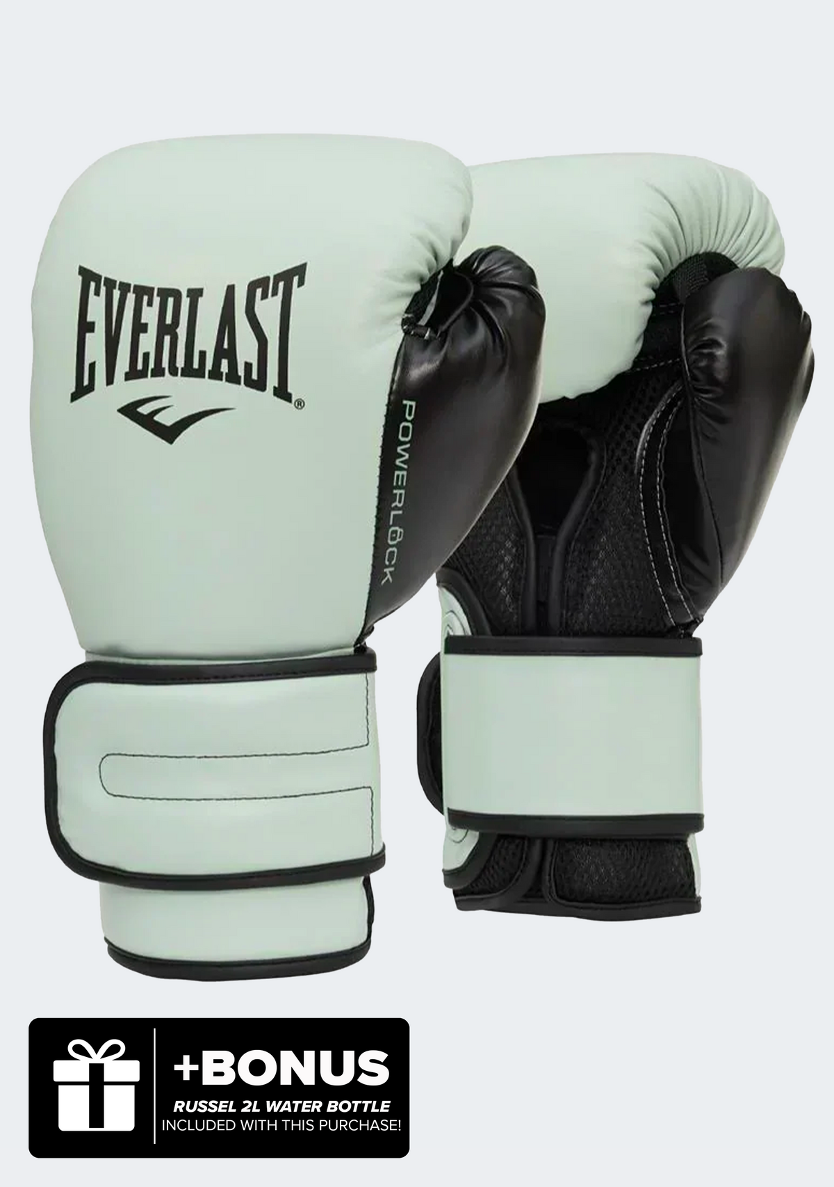 Everlast Powerlock2 Training Gloves Mint/Black