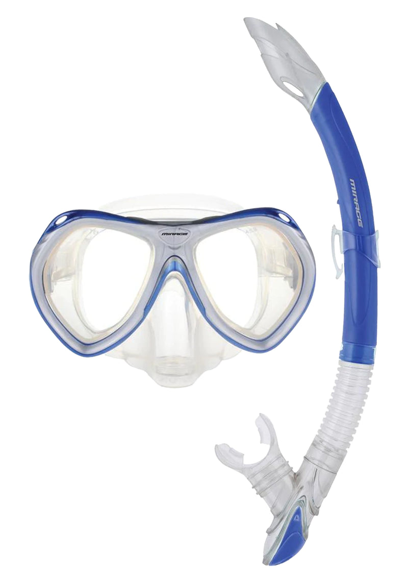 Mirage Junior Silicone Crystal Mask & Snorkel Set <br>  SET-08