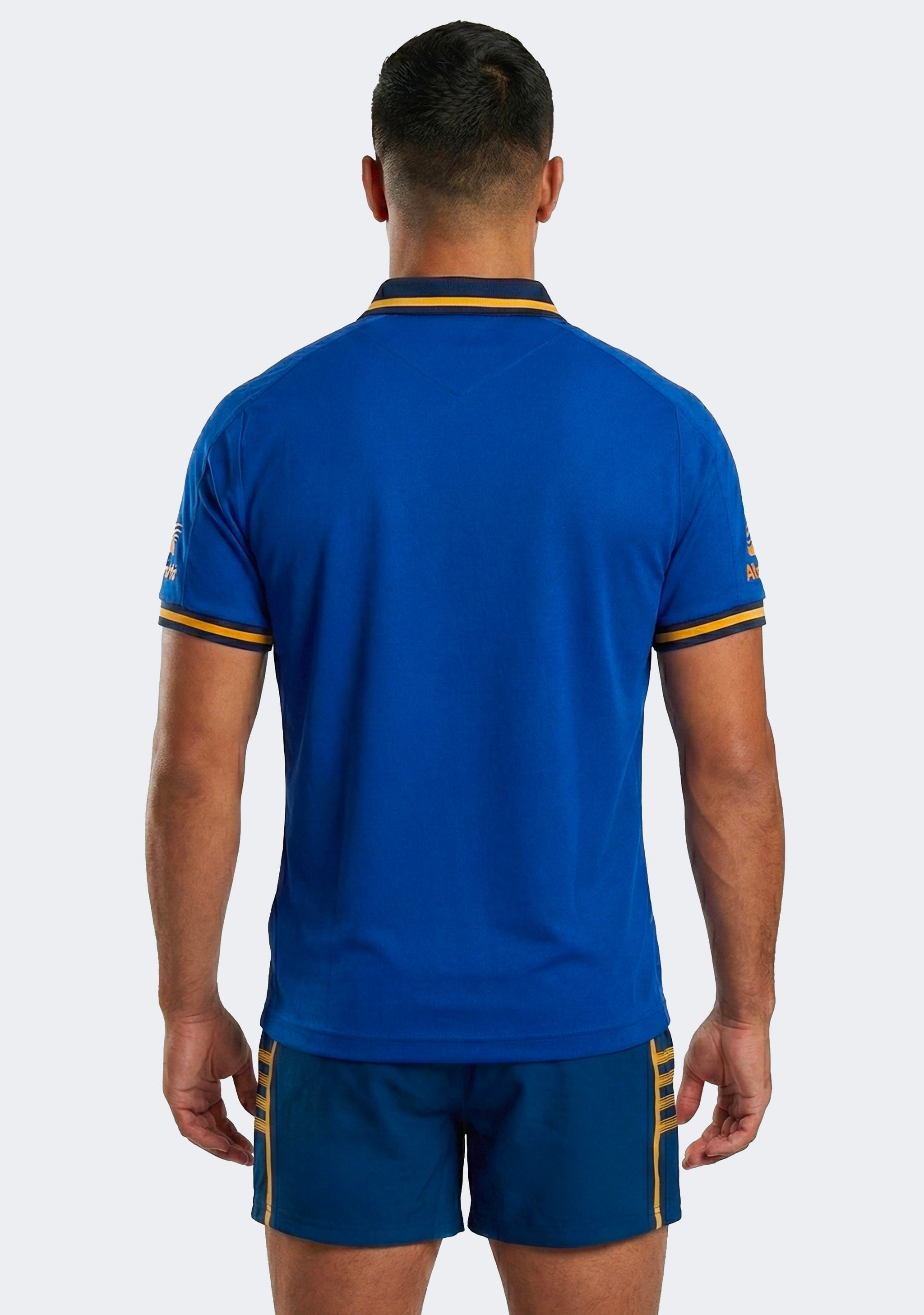 Macron Men's Parramatta Eels 2025 Player Travel Polo