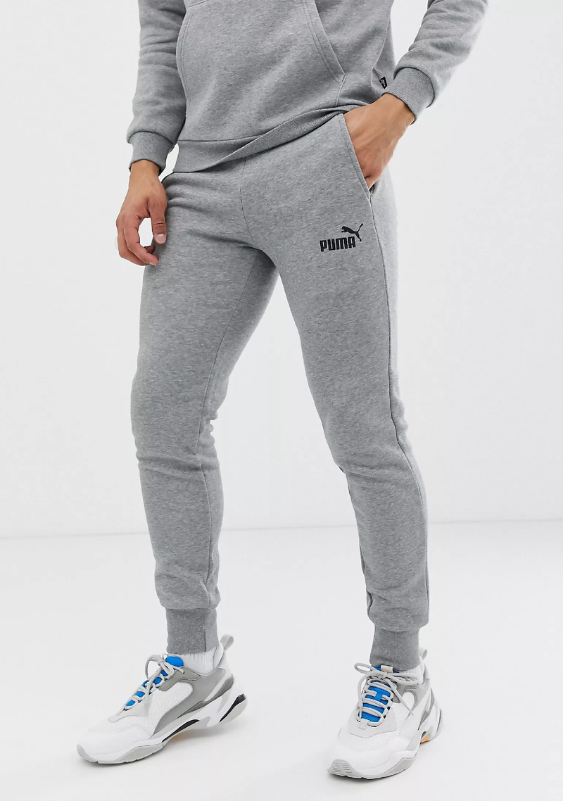 Puma skinny fit joggers discount