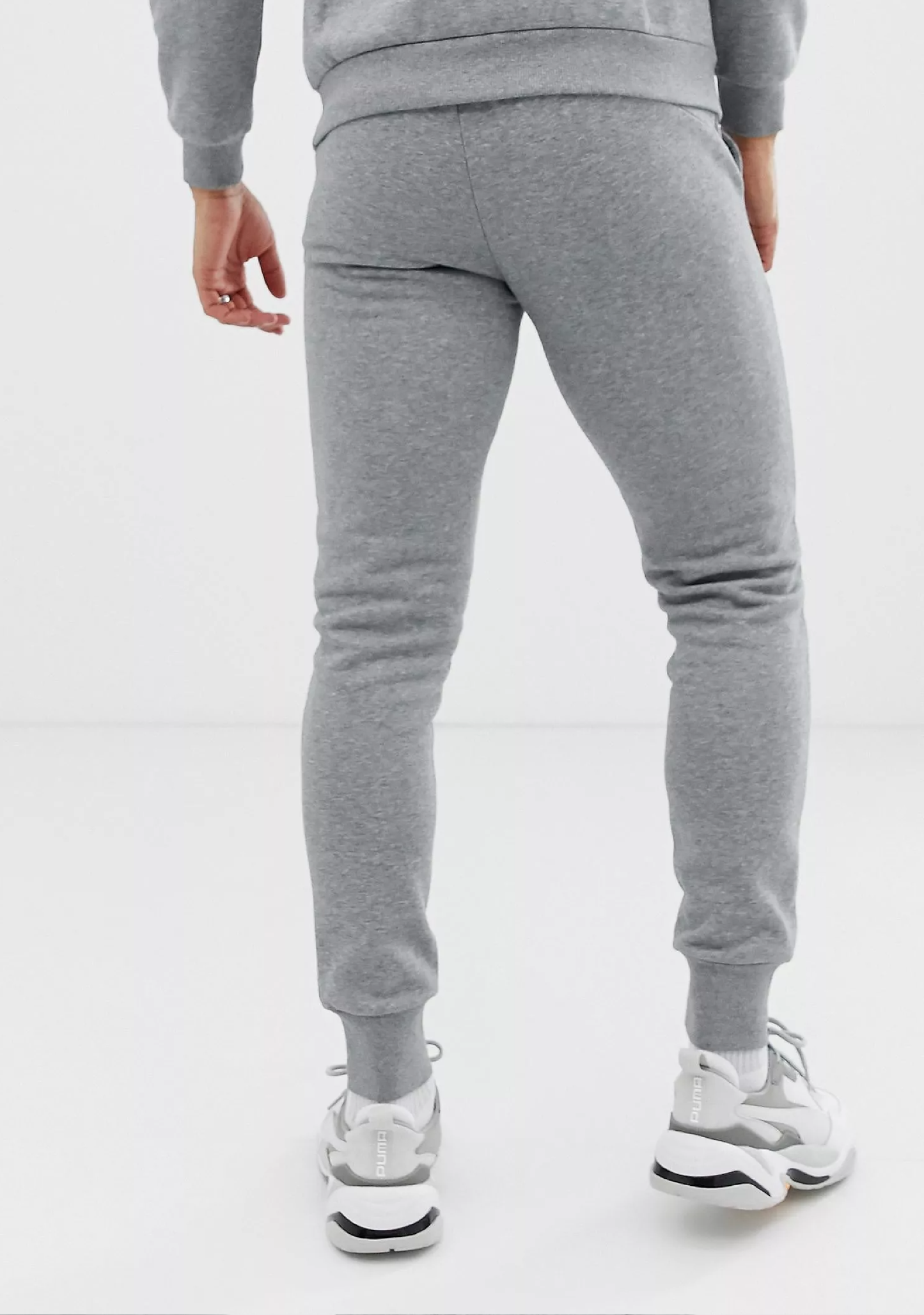 Puma slim fit joggers mens deals