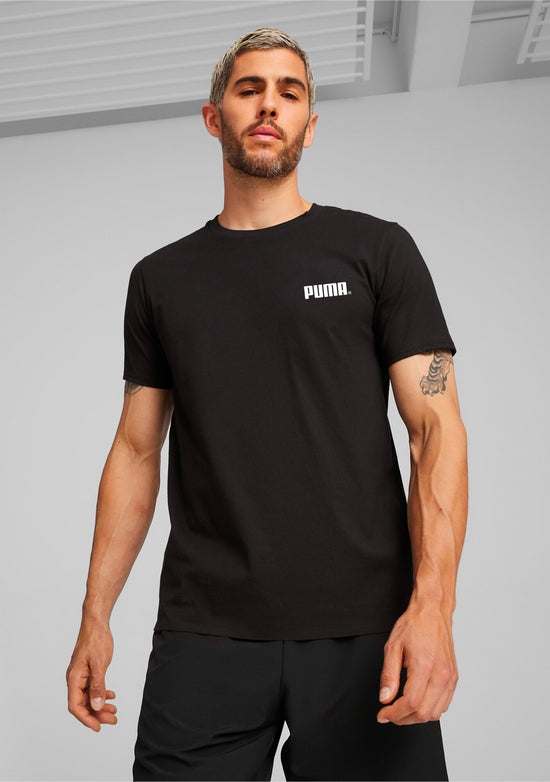 Puma Men’s ESS Small Logo Tee Black