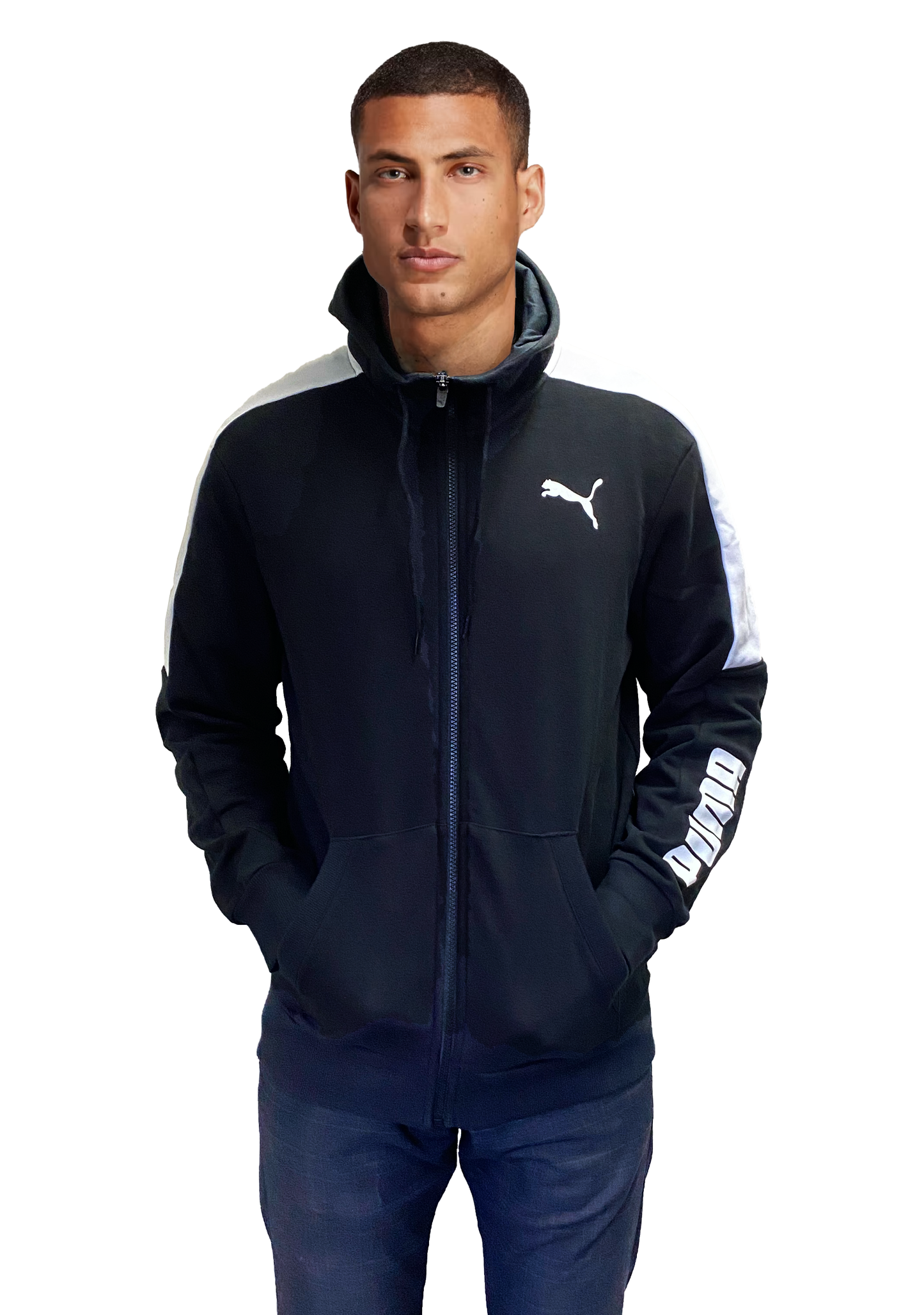 Puma Mens Modern Sports Full Zip Hoodie 589480 01 Jim Kidd Sports