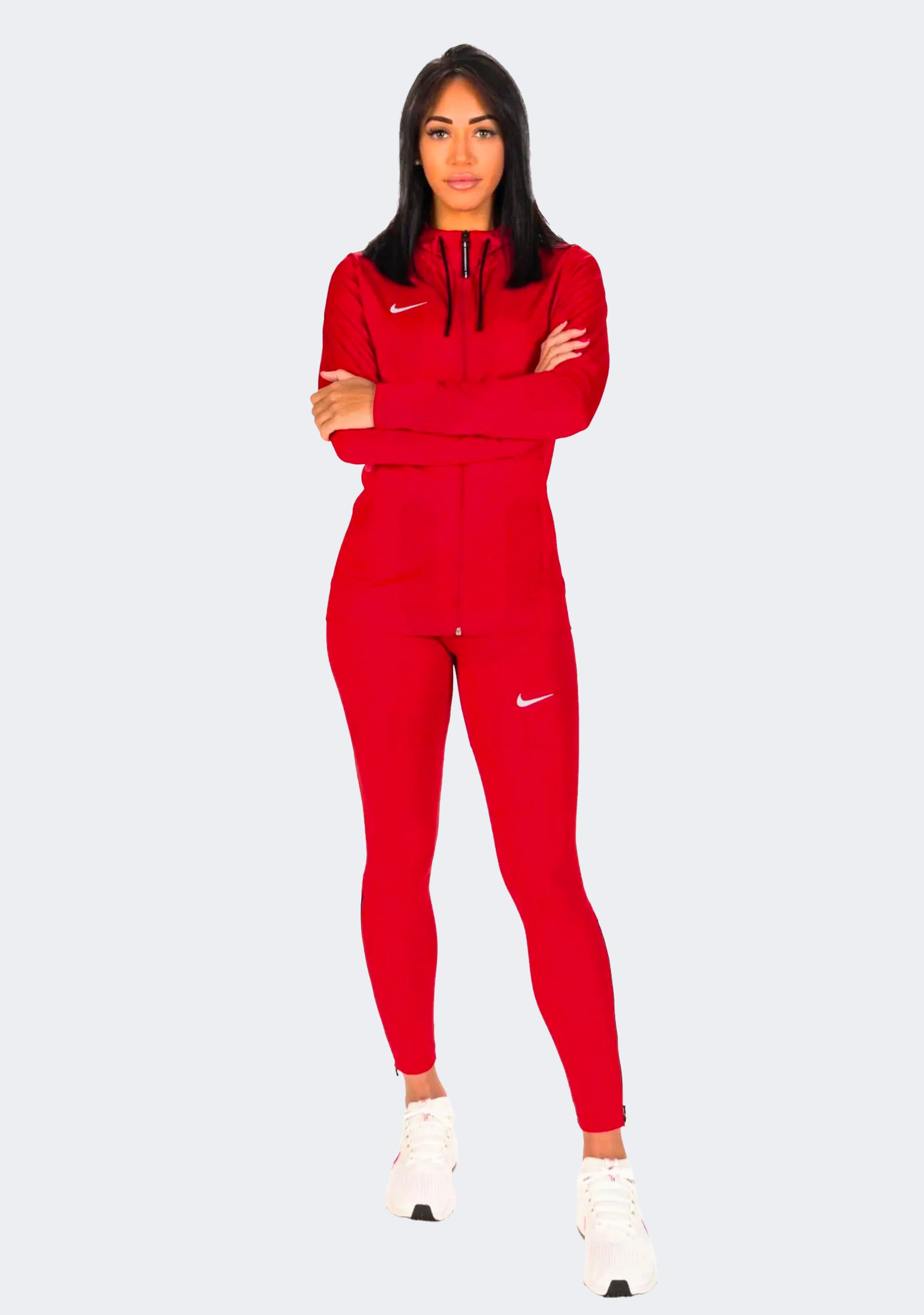 Nike Women's Full Zip Hoodie Red