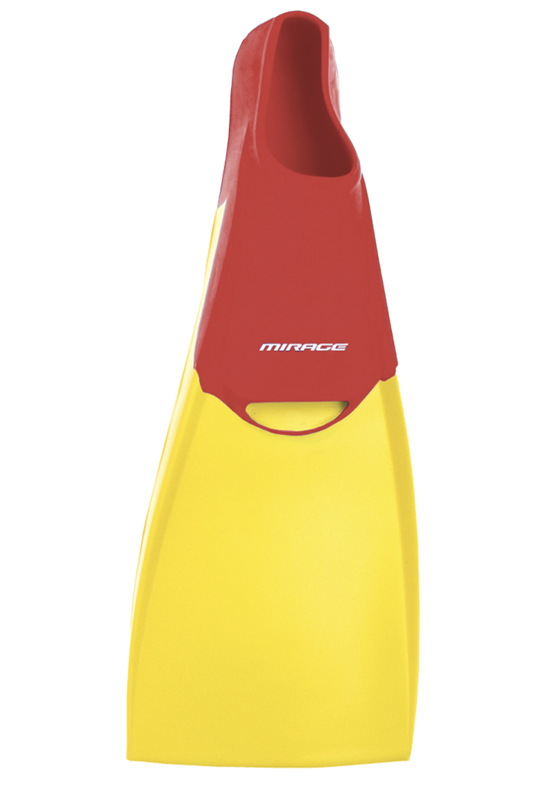 Mirage Deluxe Rubber Fins Red