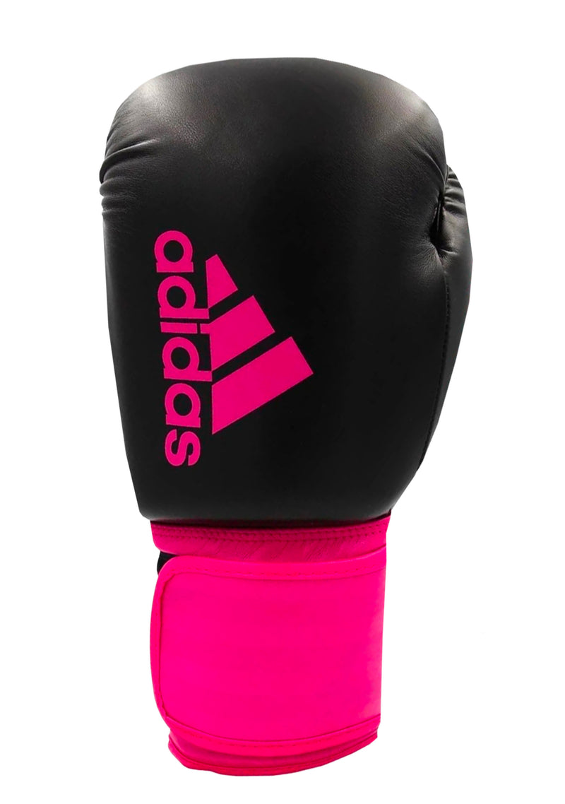 Adidas Hybrid 100 Dynamic Boxing Gloves Pink/Black ADIHDF100 Jim Kidd