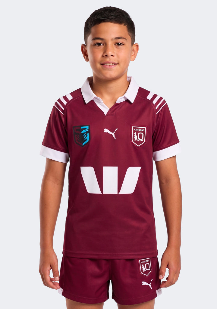Puma Youth 2024 Queensland Maroons State of Origin Replica Jersey