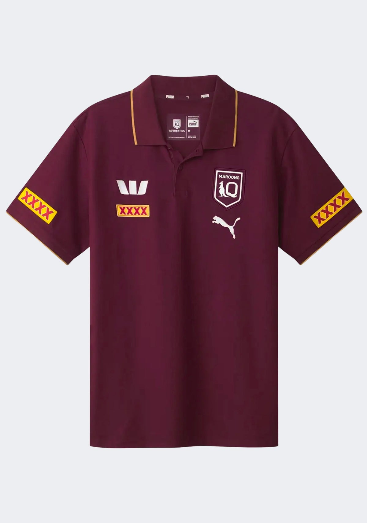 Puma Men's QLD Maroons 2026 Team Polo
