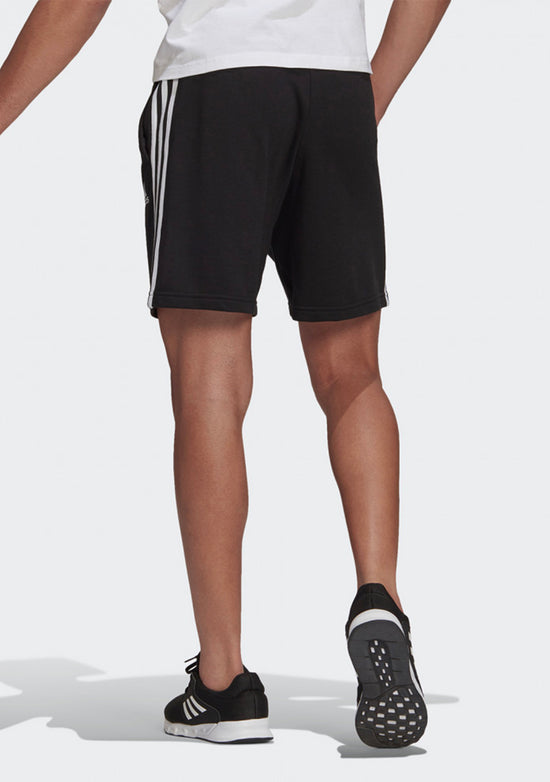 Adidas Men’s Essentials French Terry 3-Stripes Shorts