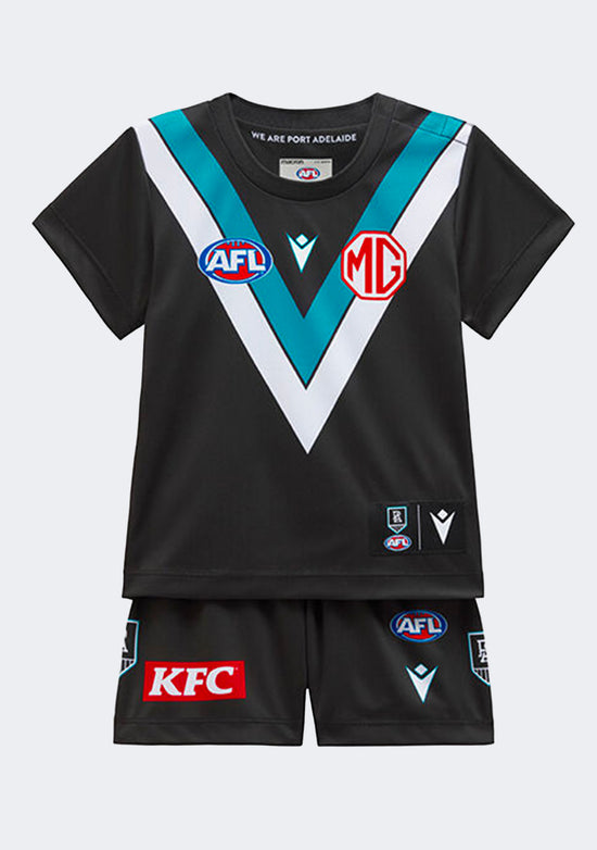 Macron Port Adelaide 2025 Authentic Home Infant & Toddler Kit