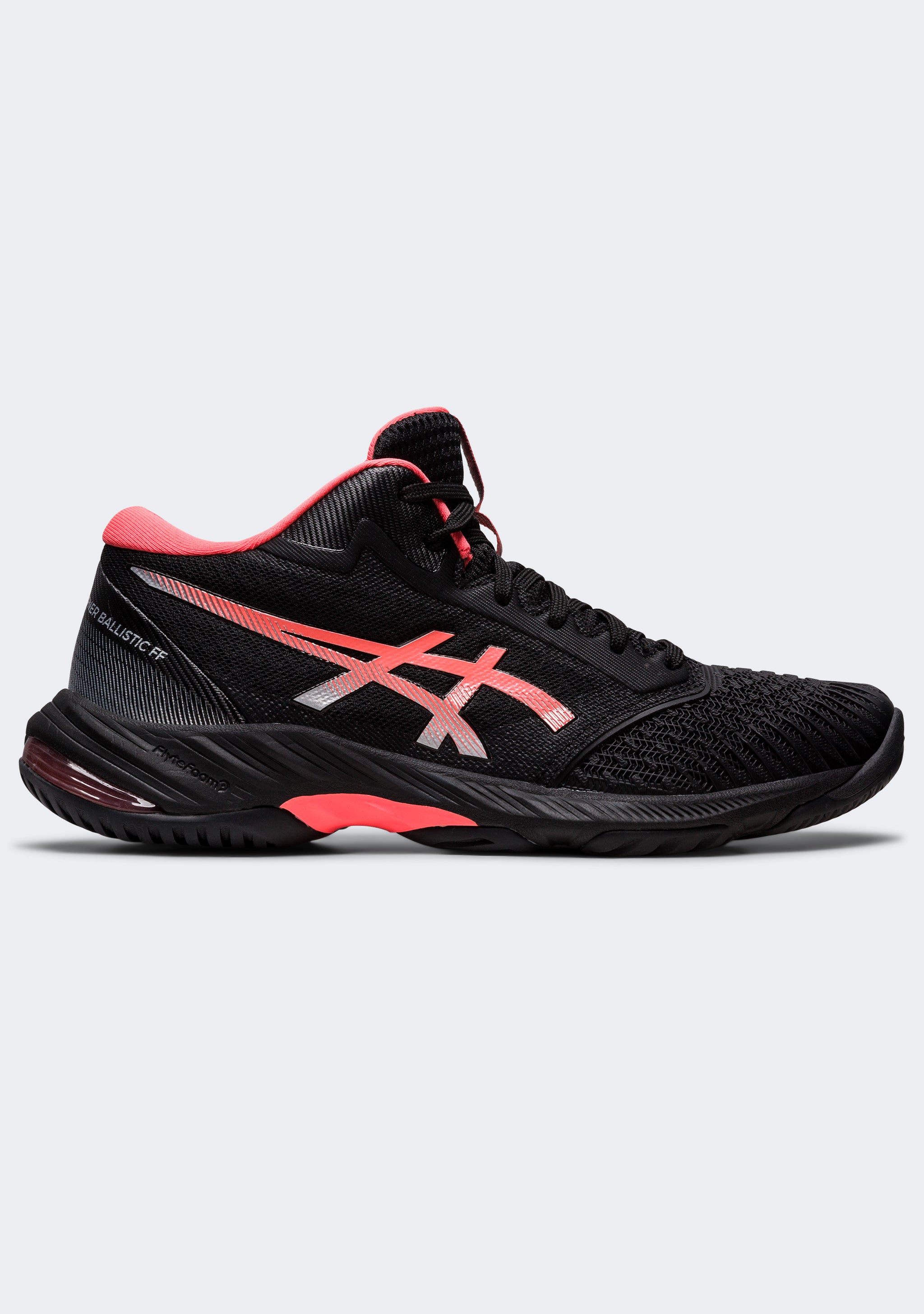 Asics Ballistic Netball Trainers Asics Black Netburner Asics