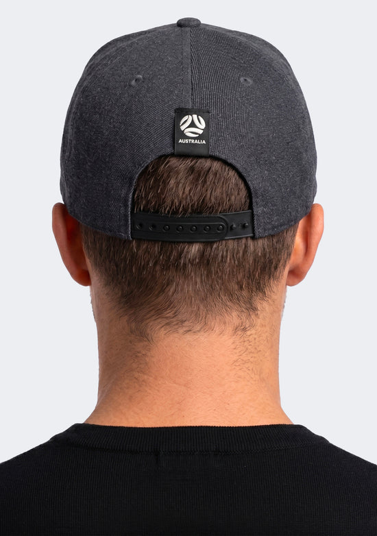 Burley Sekem Football Australia Platinum Snapback Adjustable Cap