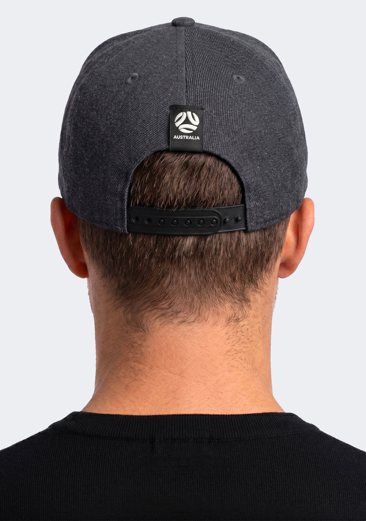 Burley Sekem Football Australia Platinum Snapback Adjustable Cap