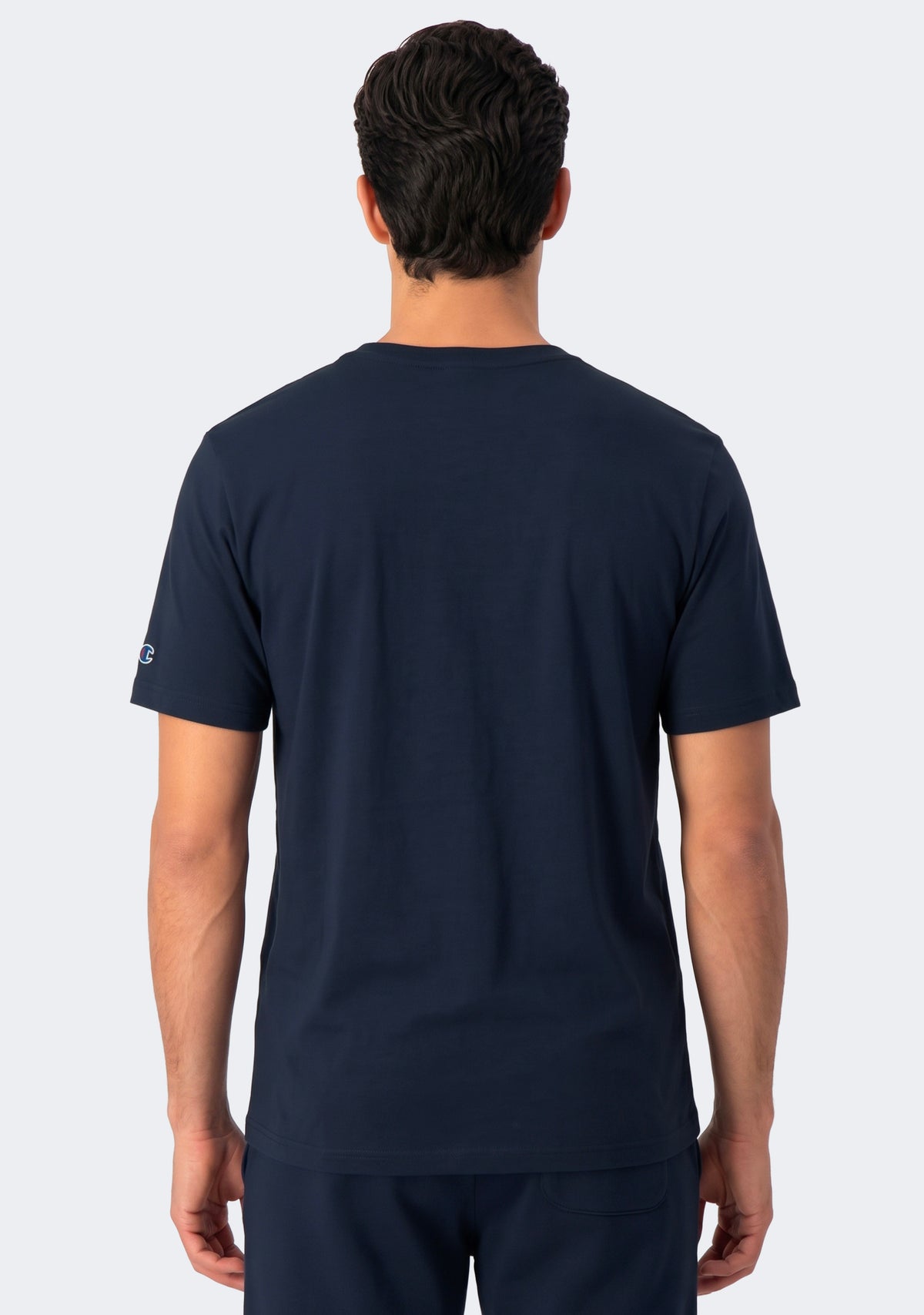 Champion Men's Legacy Script Tee Navy