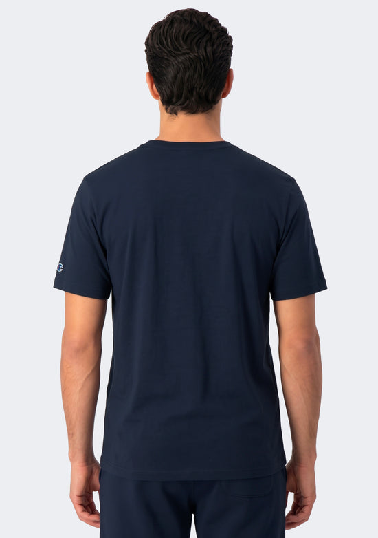 Champion Men's Legacy Script Tee Navy