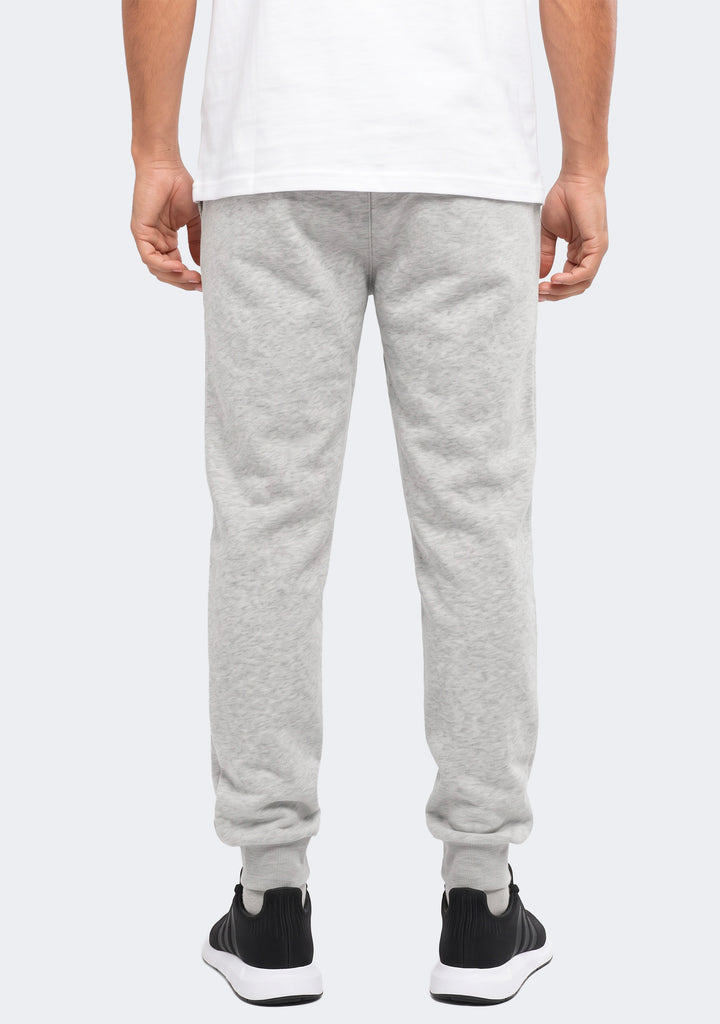 Champion Men's C Logo Cuff Pant Oxford Heather