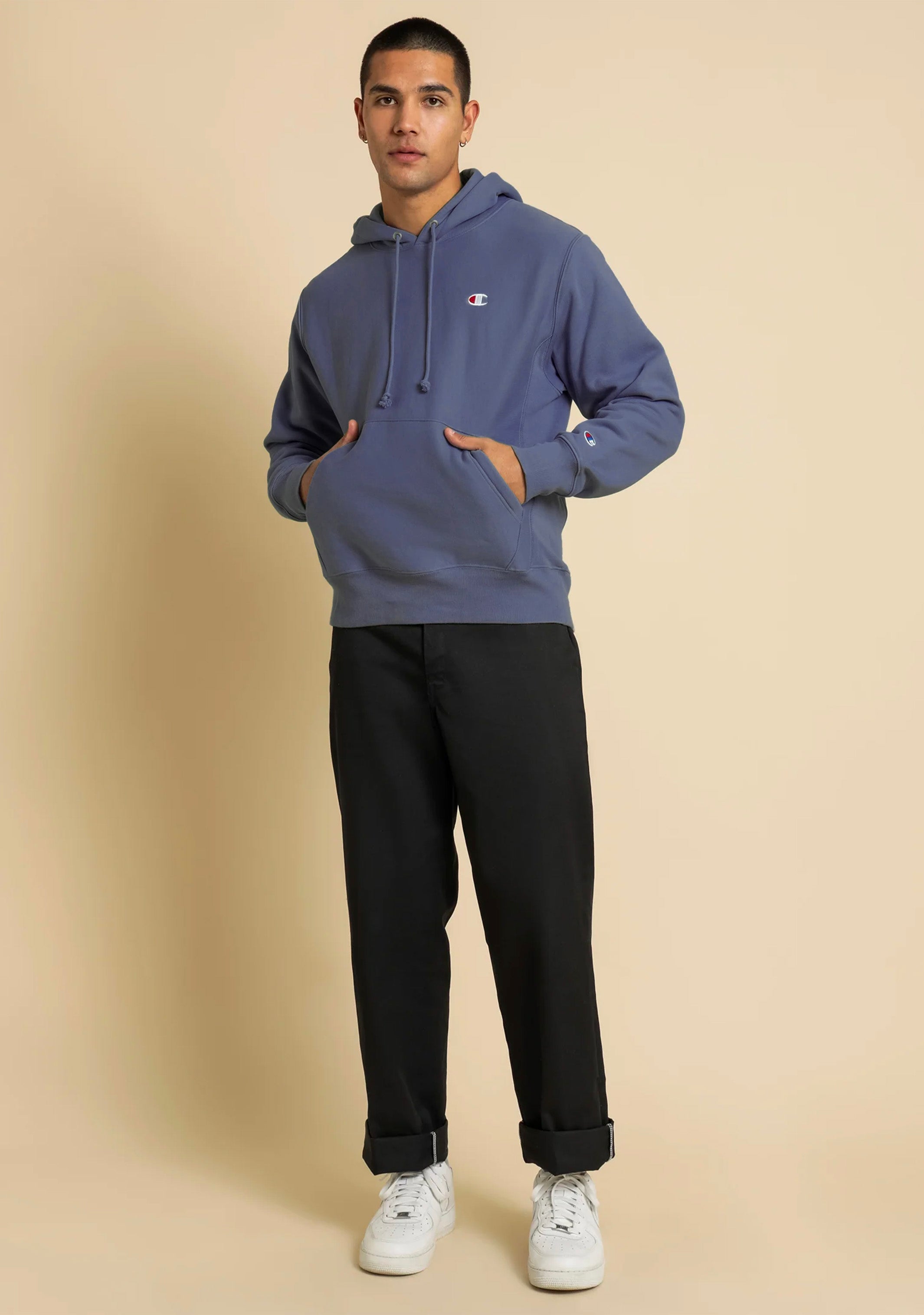 Champion Men's Reverse Weave Small C Hoodie