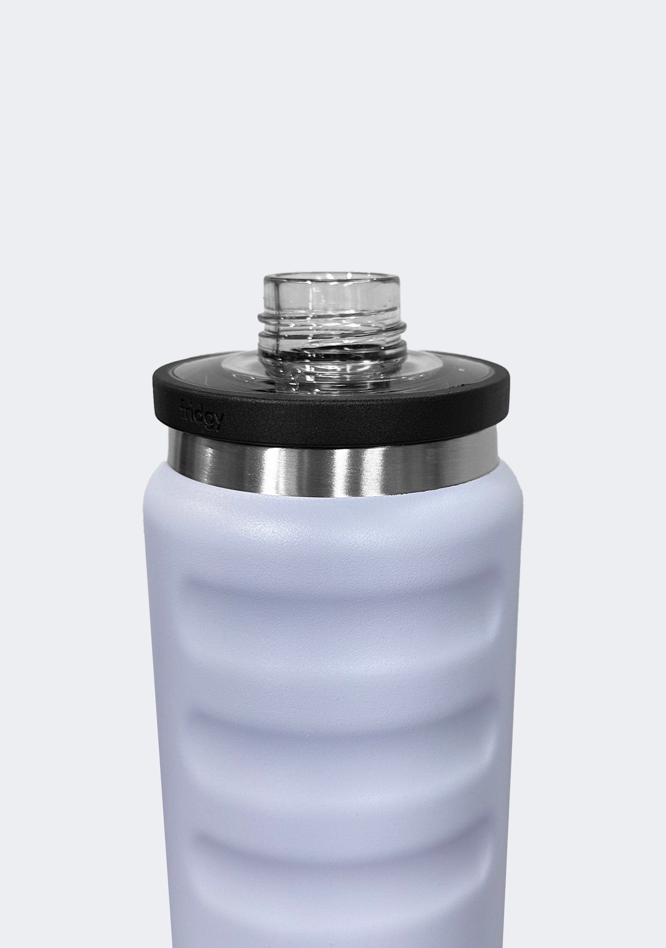 Fridgy 780mL Grip Range Dual Lid Water Bottle Arctic White