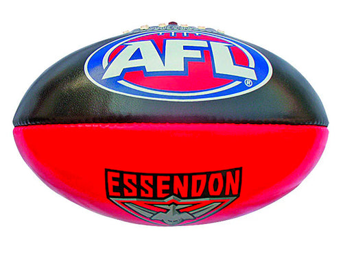 Burley PVC AFL Essendon Football 20cm <br> 9BA102G005
