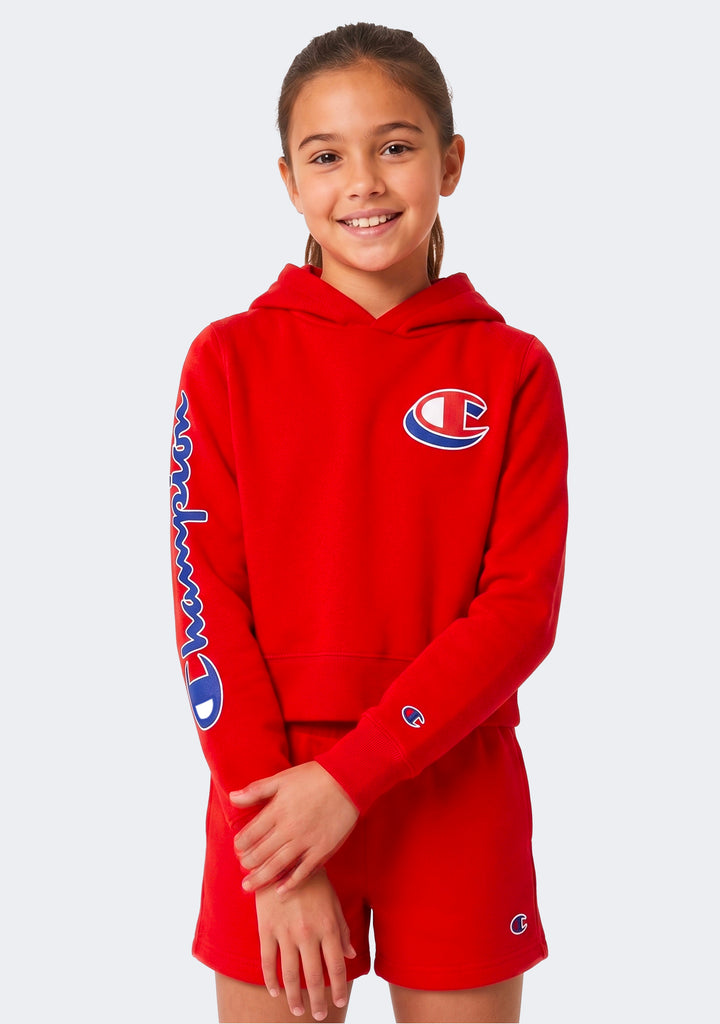 Champion Kids' SPS Graphic Crop Hoodie