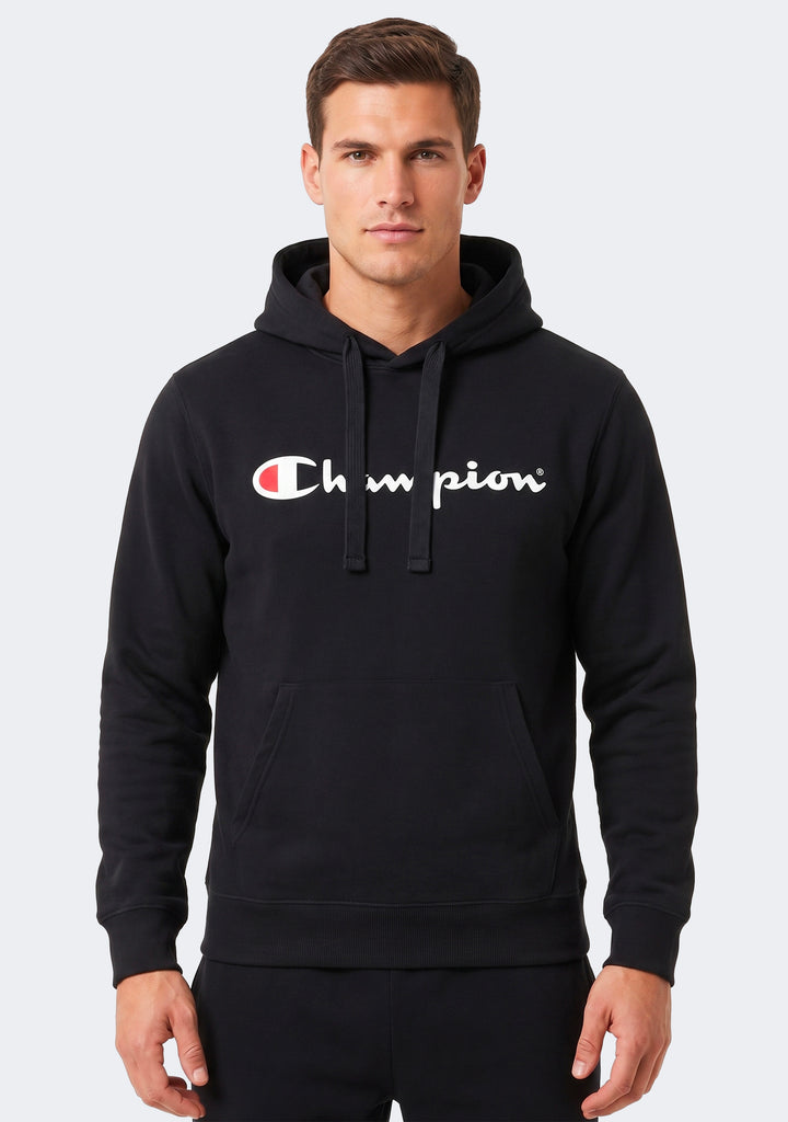 Champion Men’s Script Hoodie Black