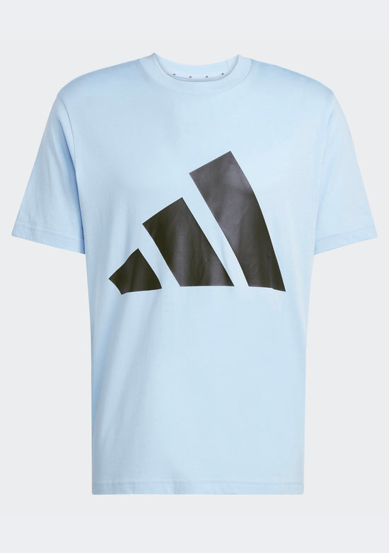 Adidas Men's Essentials Big Logo Tee Blue/Black