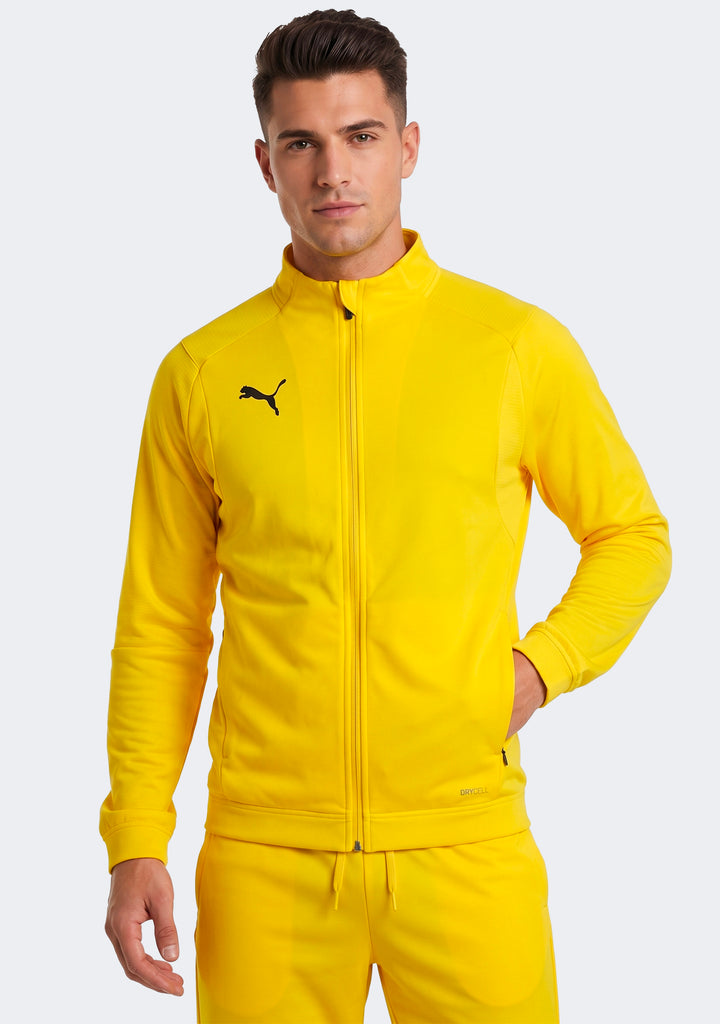 Puma Men's Liga Training Jacket Yellow