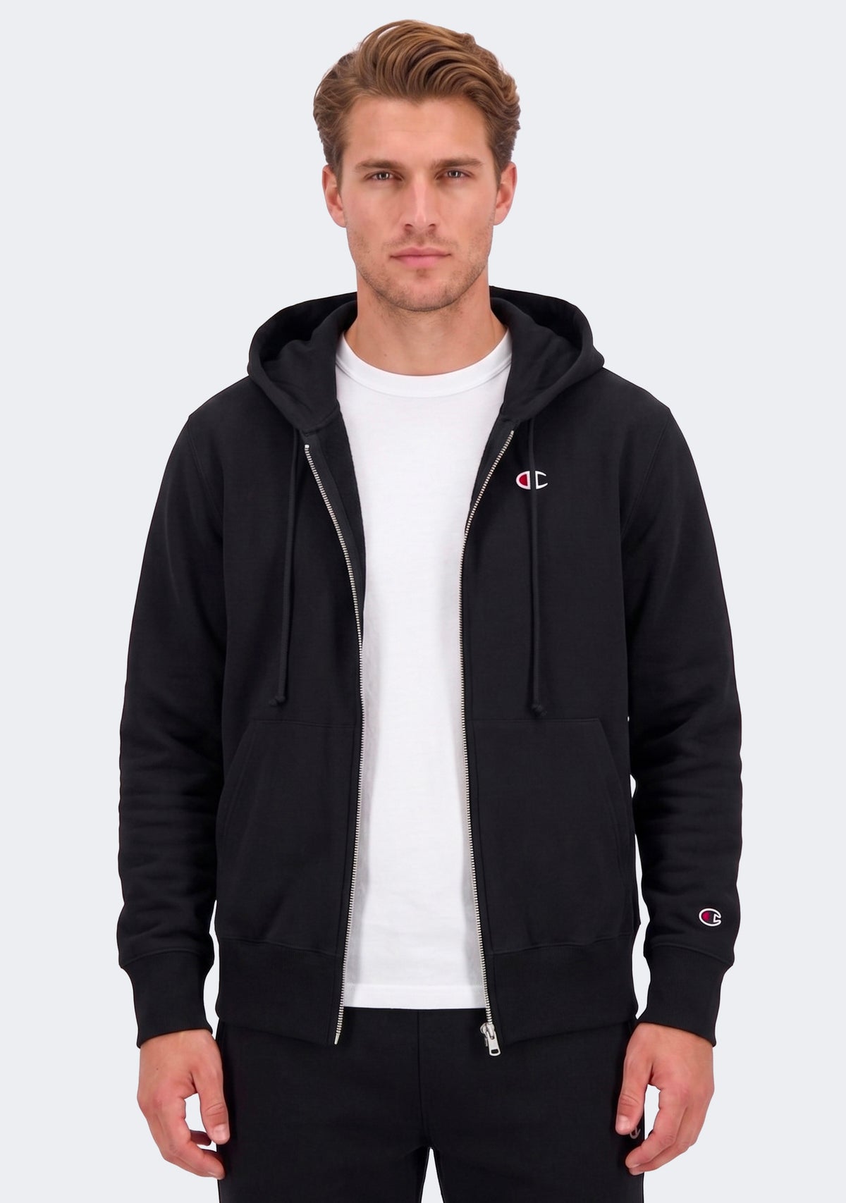 Champion Men's Reverse Weave Fleece Zip Hoodie