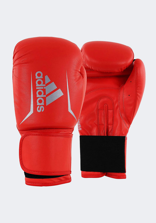 Adidas Speed 50 Boxing Glove Red/Silver – Jim Kidd Sports