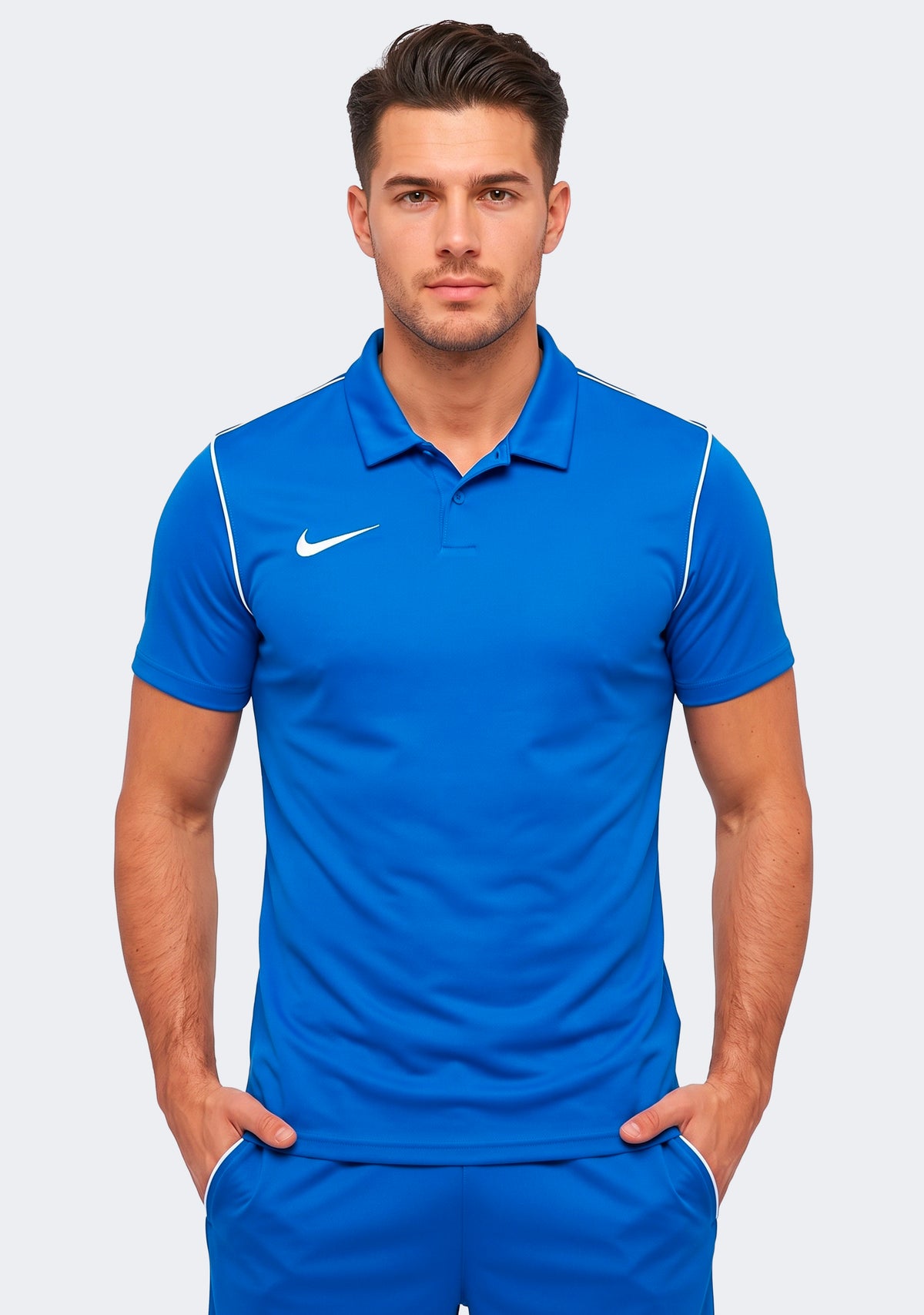 Nike Men's Dri-Fit Park 20 Polo Blue