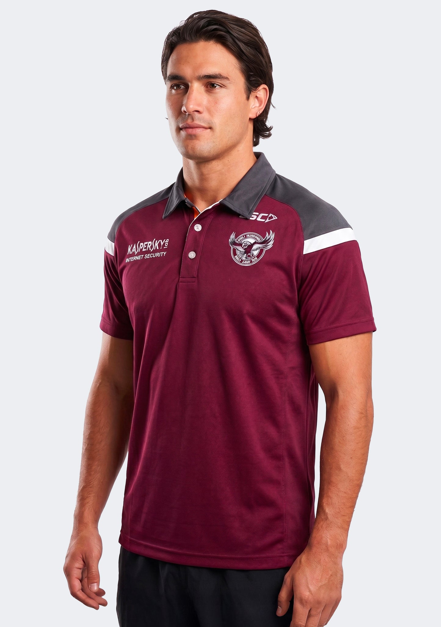 ISC Men's Manly Warringah Sea Eagles Poly Polo
