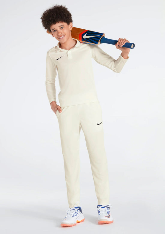 Nike Youth Cricket Long Sleeve Polo